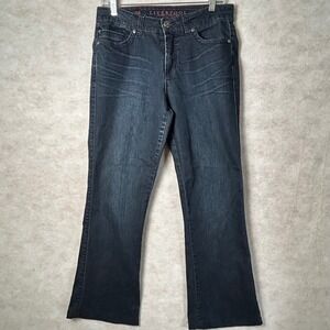 Liverpool Jeans Lucy's Bootcut Dark Wash Denim Pants Size 10 LM4017BJ
